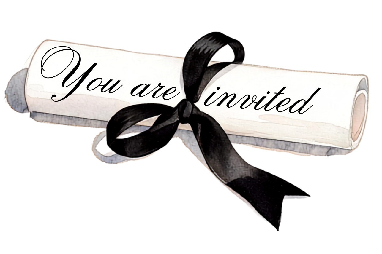 You are invited scroll